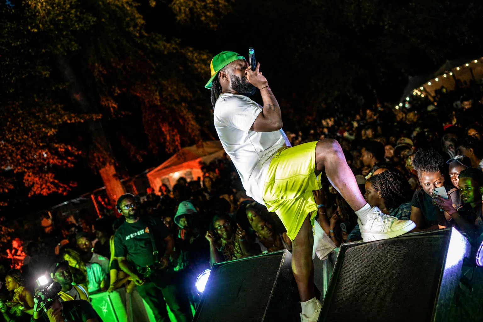 Timaya performing at indigo at The O2